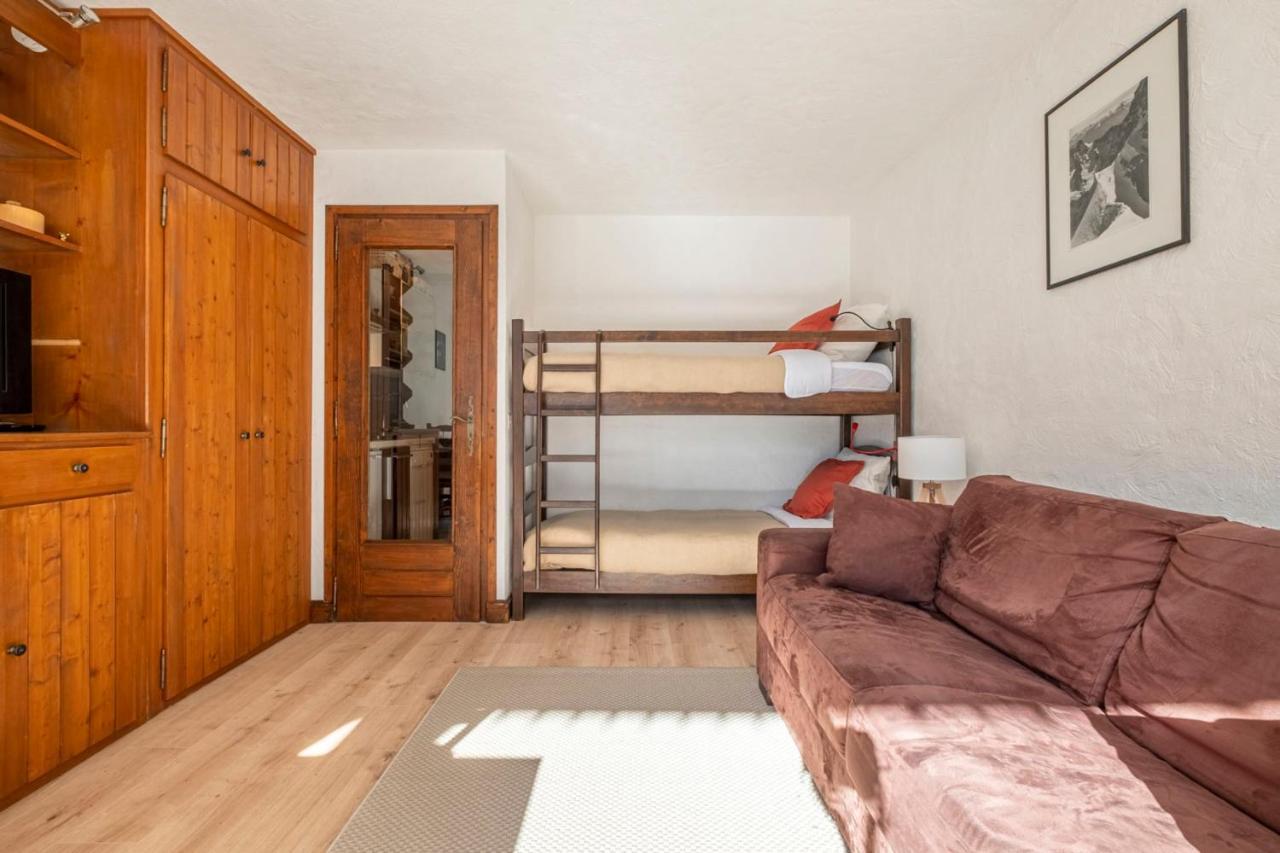 Nice Studio With Balcony In Chamonix Dış mekan fotoğraf