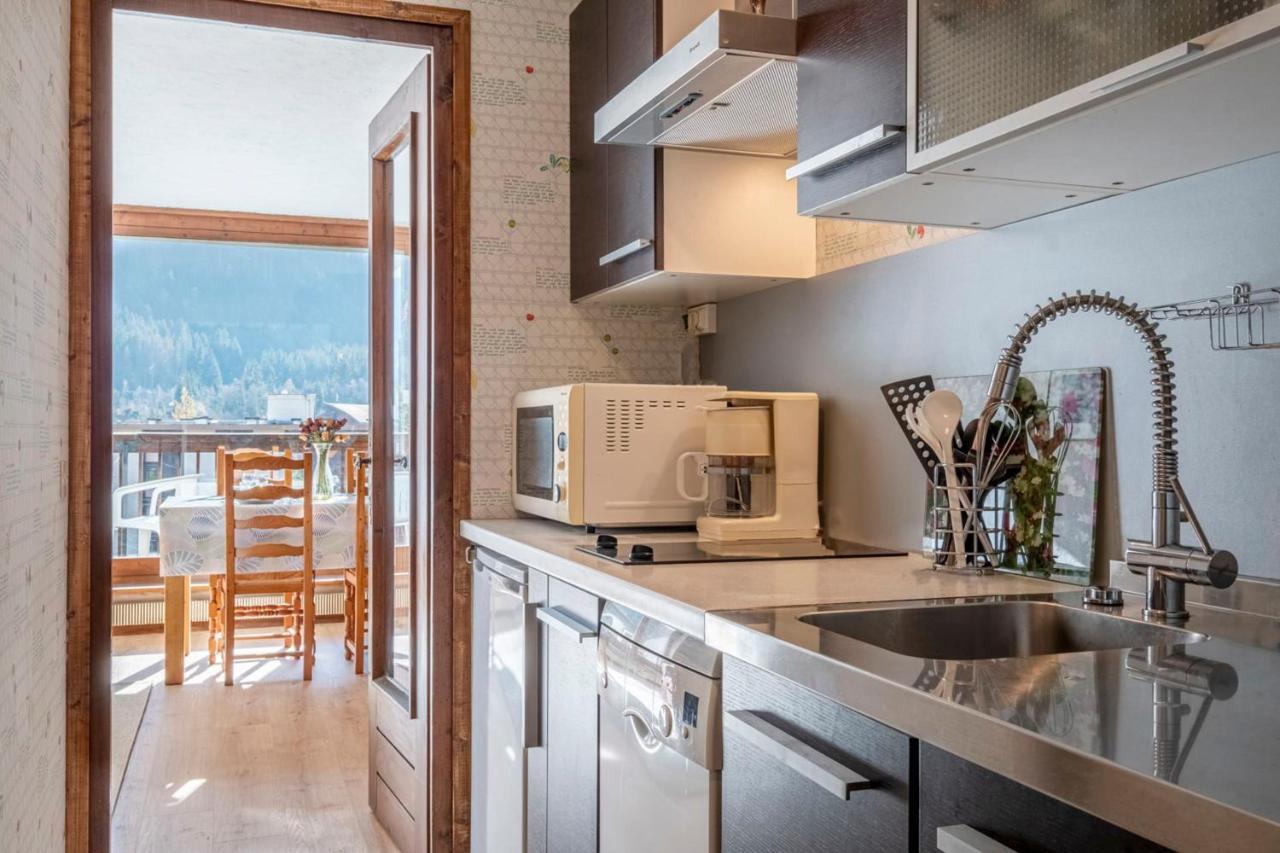Nice Studio With Balcony In Chamonix Dış mekan fotoğraf